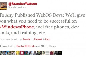 Microsoft Recruiting WebOS devs for Windows Phone