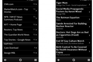 Qt Google Reader app, gNewsReader