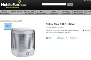 MobileFun confirms Nokia N9 coming to UK in very near future, has Play 360 Speakers on preorder