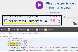 Nokia N9 countdown source code says August, not September? Update: er nevermind.