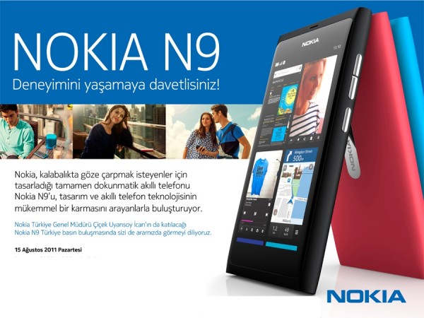 Nokia N9 Product Code and variants; shows UK IRELAND model