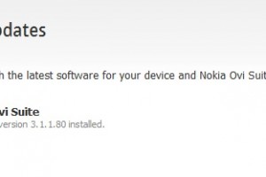 Ovi Suite updated to 3.1.1.85