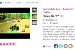 Gameloft’s Shrek HD available at Ovi Store