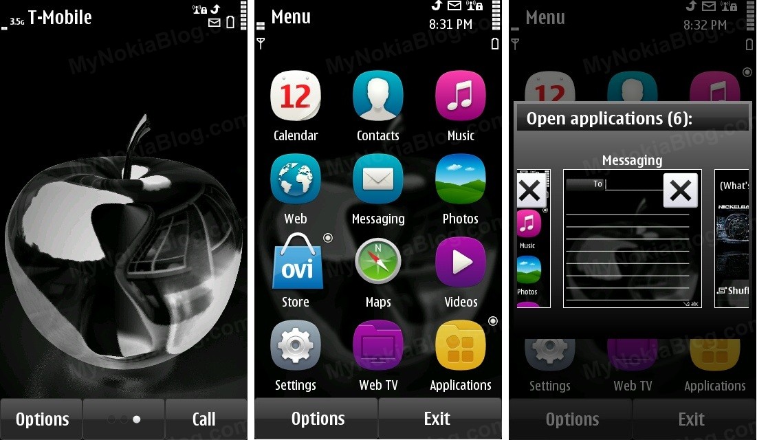 Apple Black Theme