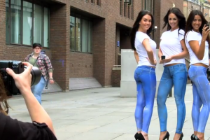 Video: Nokia UK – Launching The Nokia 700 with Girls in painted jeans