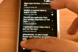 Weekend Watch: gNewsReader on Nokia N8 (w/ Belle)