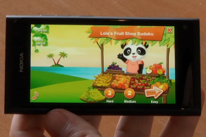 Video: Porting to Qt: Lola’s Fruit Shop Sudoku demoed on Nokia N9