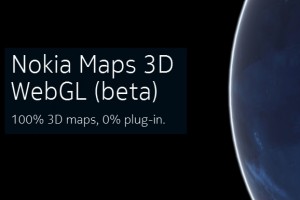 Plugin-free Nokia Maps 3D!