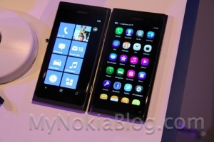 Pics: Nokia N9 vs Nokia 800