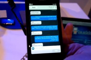 eBuddy demoed on Nokia N9 – available on all Nokia Platforms.