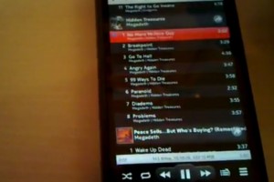 Video: QuasarMX music player demoed on N950