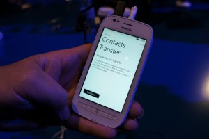 Nokia Lumia 800 – Easy Bluetooth Contacts Transfer