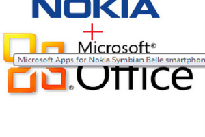 Microsoft Office Apps to come to Symbian Belle.