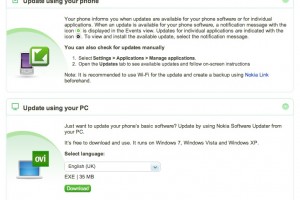 Update Nokia N9 via Software Updater?