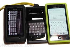 Video: Comparing keyboards, Symbian on N8 vs Windows Phone on Nokia Lumia 800