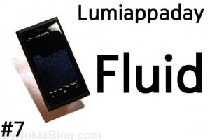 Lumiappaday #7: Fluid demoed on the Nokia Lumia 800