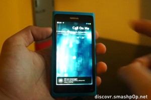 Video:  Nokia N9 PR1.1 Update demo: Music player lock screen controls, camera filters, swype keyboard and more