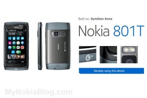 Nokia 801T Technical Specifications, 680MHz, 8MP EDoF