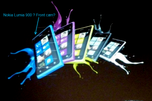 Recap – did we just see the Nokia Lumia 900/Nokia Ace?? Bigger screen and front cam.