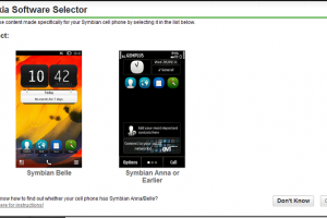 Nokia Store Gets Nosy About What Version of S^3 Your Phone is Running.