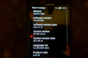 Video: Symbian Belle on Nokia E7 (v111.030.0607.48.01) and instructions for belle? (Updated with longer videos)