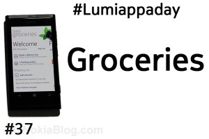 Lumiappaday #37: Groceries demoed on the Nokia Lumia 800 (Tesco shopper app)