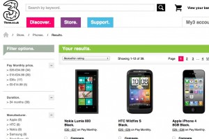 Nokia Lumia 800 tops ThreeUK’s Best Sellers list, also on Vodafone’s Best Sellers list for business