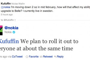 Belle to roll out to EVERYONE at about the same time