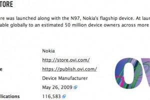 Nokia Store has over 100,000 applications says distimo