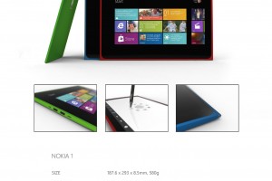 My Dream Nokia #38: Another look at a beautiful Lumia/N9 style Windows 8 ARM tablet #concept