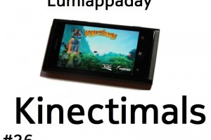 Lumiappaday #26: Kinectimals demoed on the Nokia Lumia 800 #XboxLive