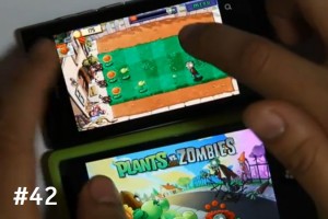 Lumiappaday #42: Plants vs Zombies demoed on the Nokia Lumia 800 #XboxLive