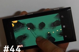 Lumiappaday #44: Tentacles demoed on the Nokia Lumia 800 #XboxLive