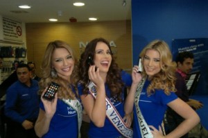 Daayyyum! Beautiful Trio with a Beautiful Trio – Nokia N9 and Miss Venezuela x3