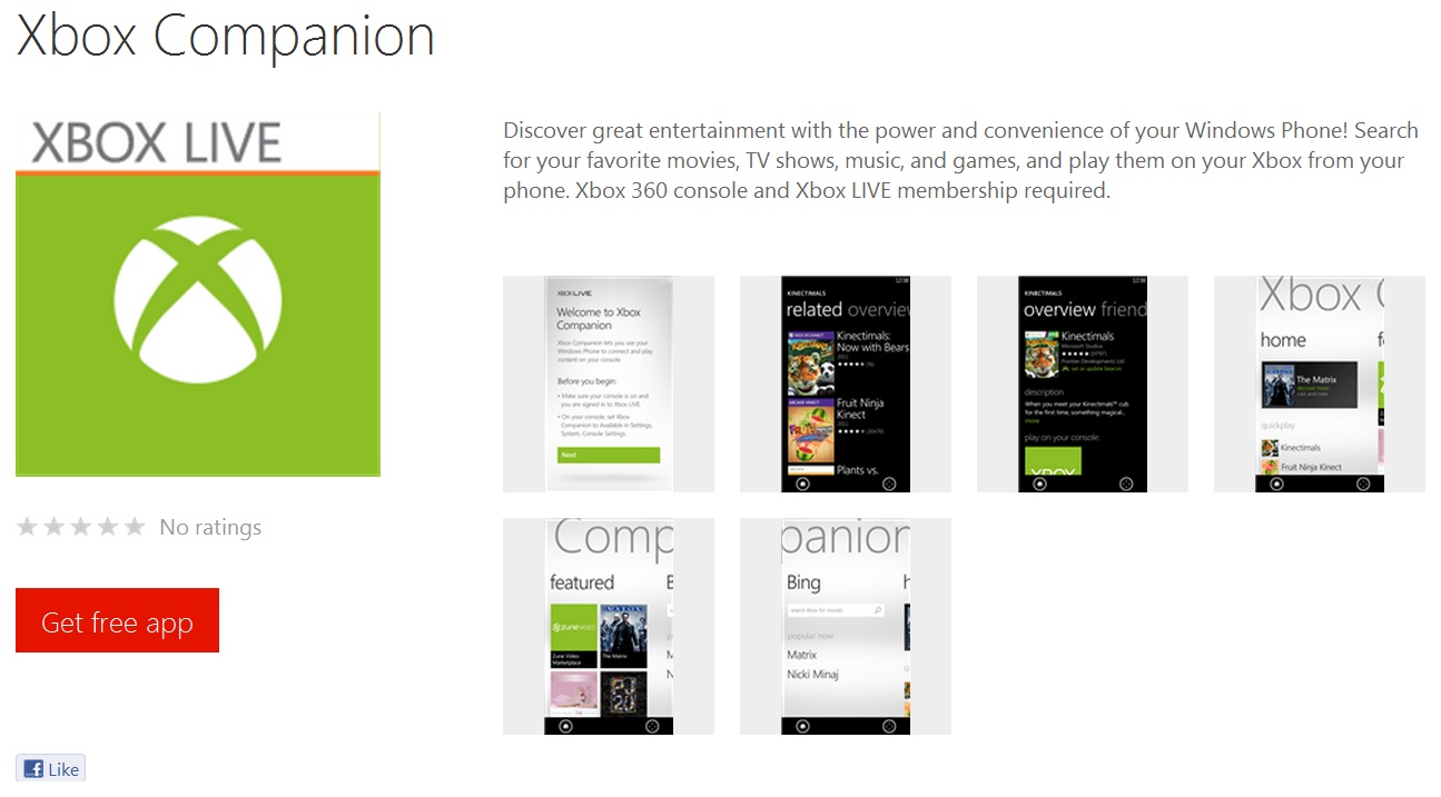 console companion app