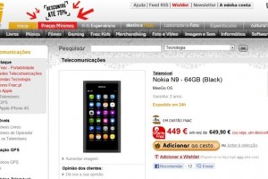 Mega Price Drop, Nokia N9 64GB for 449EUR! (Â£372) at FNAC Portugal!