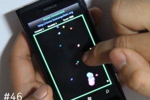 Lumiappaday #46: Chain Reaction demoed on the Nokia Lumia 800