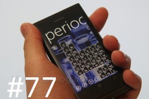 Lumiappaday #78: Periodic Table Pro demoed on the Nokia Lumia 800