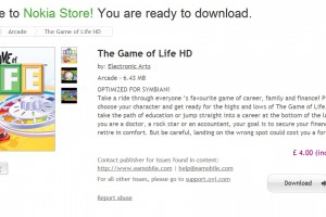 Game of Life, available at Nokia Store for Symbian^3 (Nokia N8 Anna)