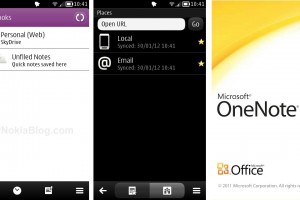 Microsoft Lync, One Note and Office available for Belle?