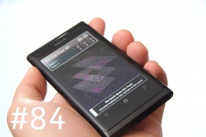 Lumiappaday #84: Tic Tac Toe 3D demoed on the Nokia Lumia 800