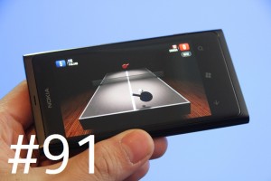 Lumiappaday #91: Ping Pong Seven demoed on the Nokia Lumia 800