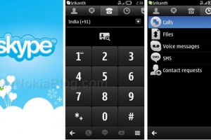 Screenshots (Skype for Nokia Belle) #Symbian (expected Q1 2012)