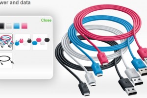 Accessories: Colourful Nokia USB Cables, A-190CD