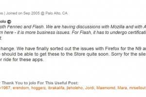 Adobe Flash with Fennec coming to Nokia N9?