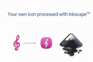 Video: How to create a Symbian launcher icon (Squircles) with your own glyph in Inkscape