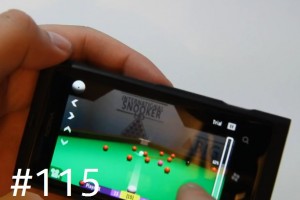 Lumiappaday #115: International Snooker demoed on the Nokia Lumia 800