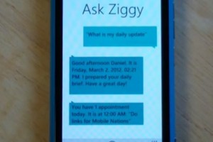 Video: Impressive update for Ask Ziggy (iPhone Siri for WP)