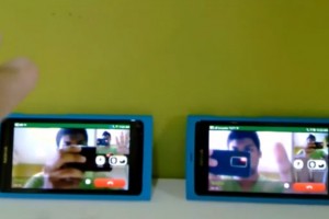 Video: Video calling on two Nokia N9s with Gtalk