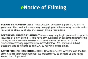 Nokia filming in down town Los Angeles this Wednesday!